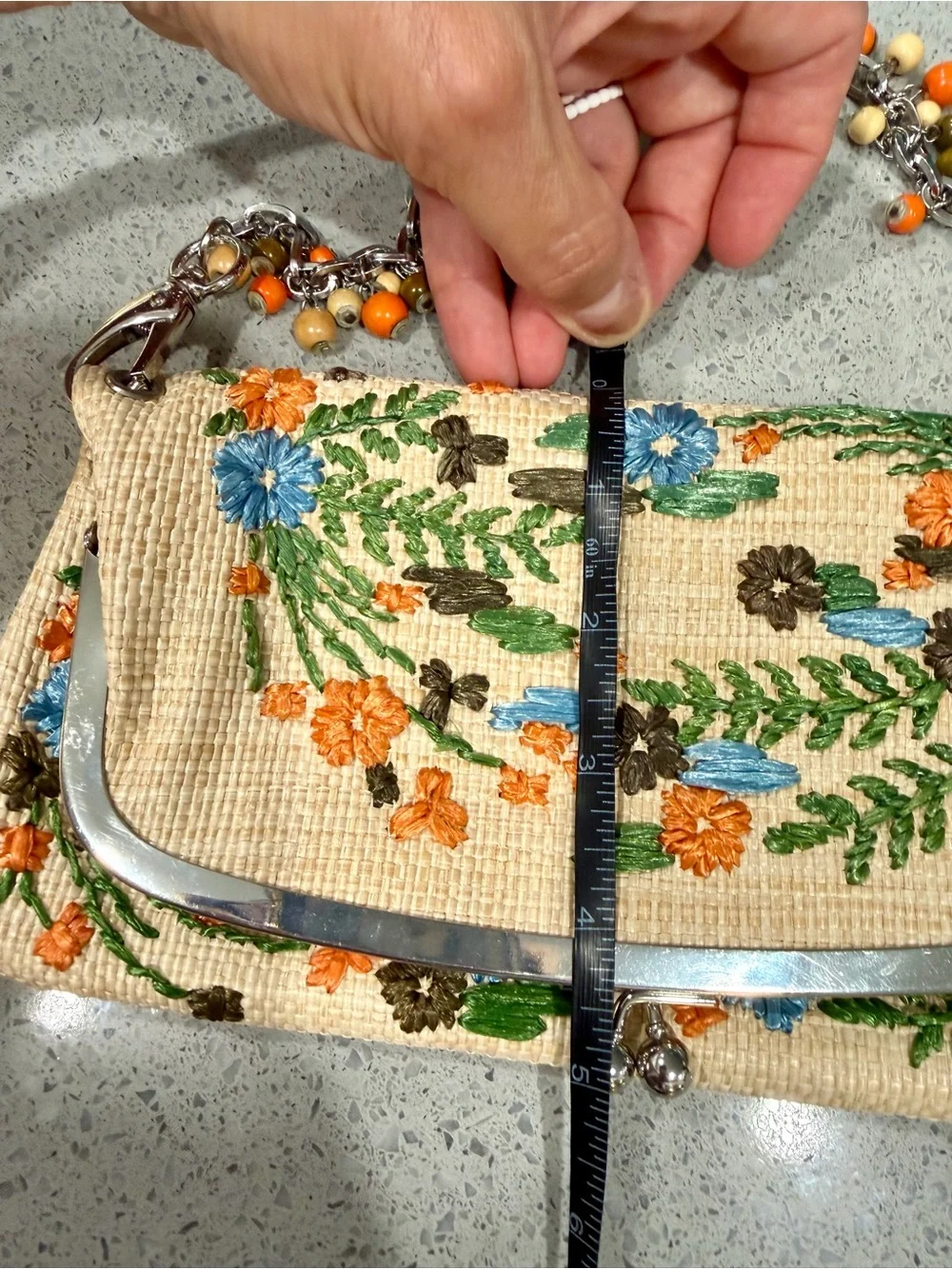 Rafe for Target Embroidered & Beaded Handle Shoulder Bag